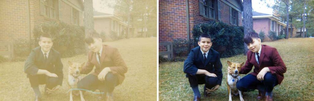 Photo restoration